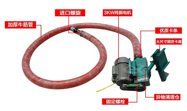 水泥螺旋機(jī)特點(diǎn)